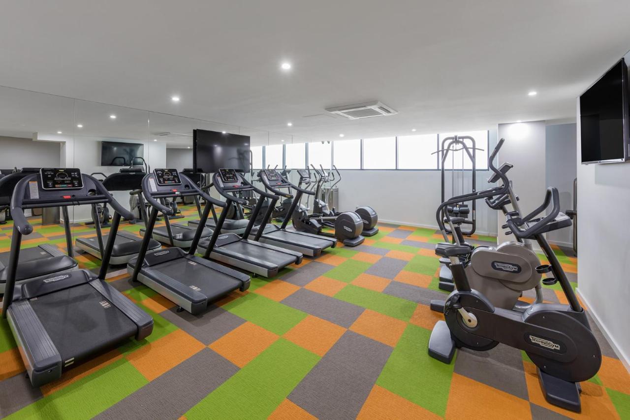סידני Meriton Suites Mascot Central מראה חיצוני תמונה The gym at the hotel